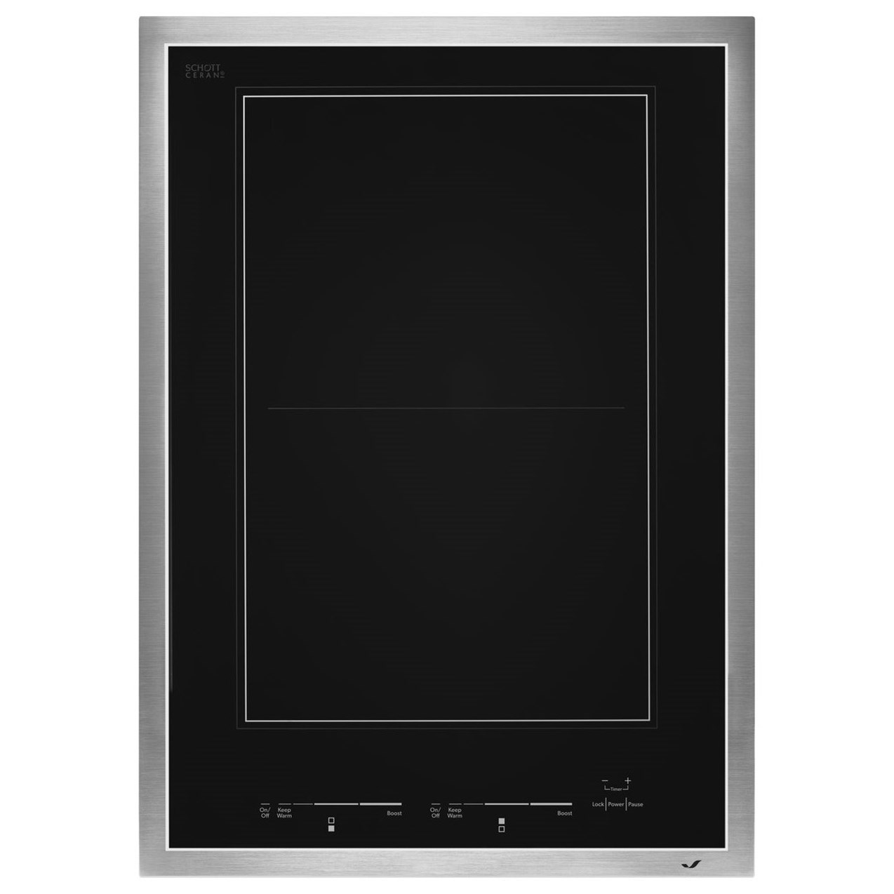 JennAir JIC4715GS 15" Induction Cooktop with Bridge Element